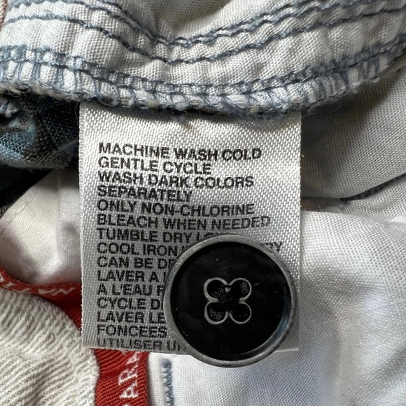 Tommy Bahama Size 36 Men's Shorts Blue Gingham Plaid - Picture 10 of 12